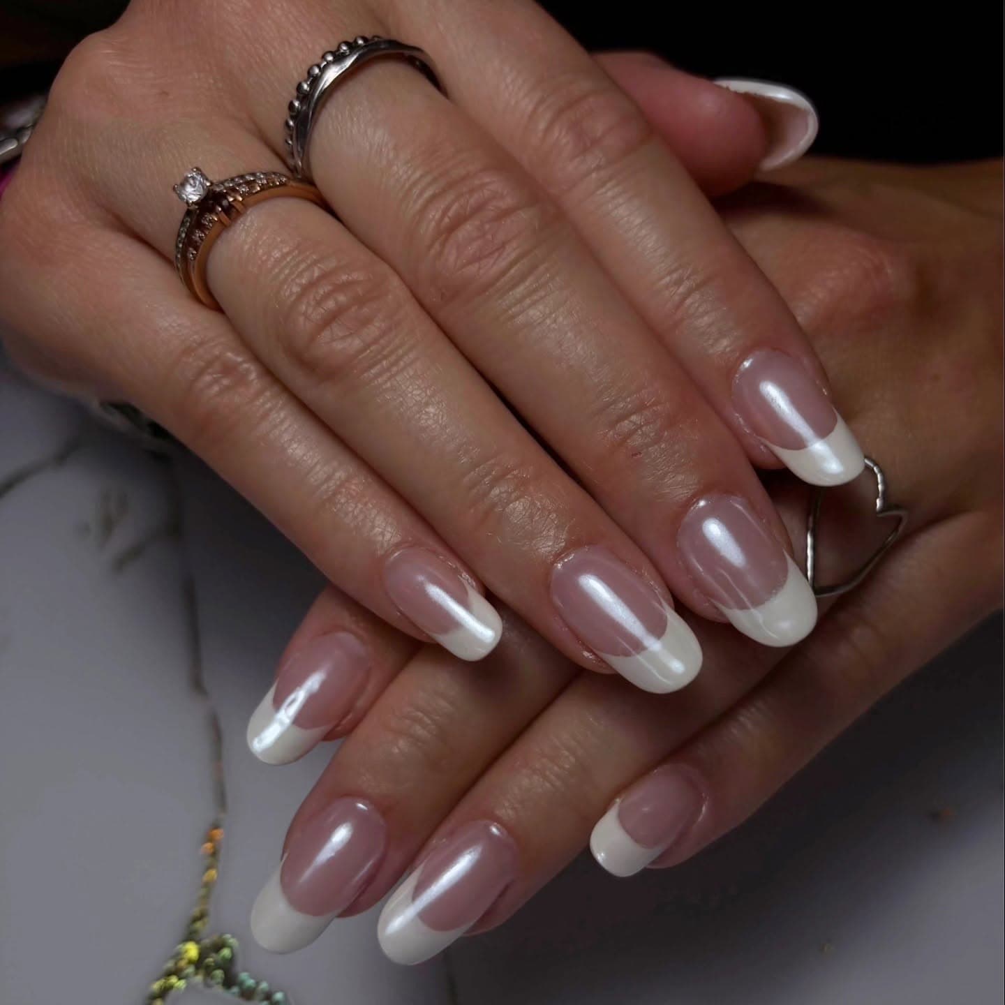 Remplissage gel - French Chrome