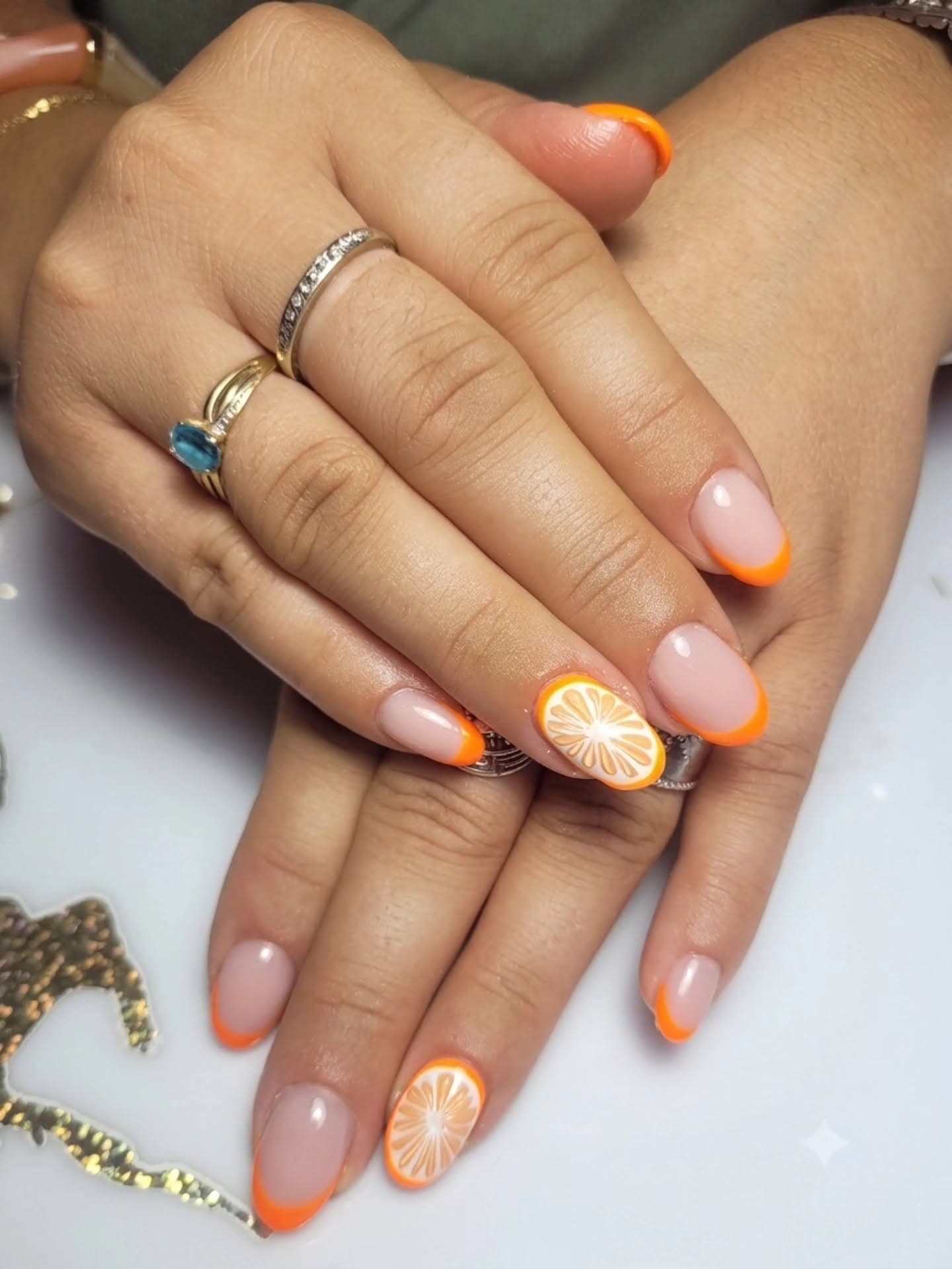 Remplissage gainage - French - Nail art fruit