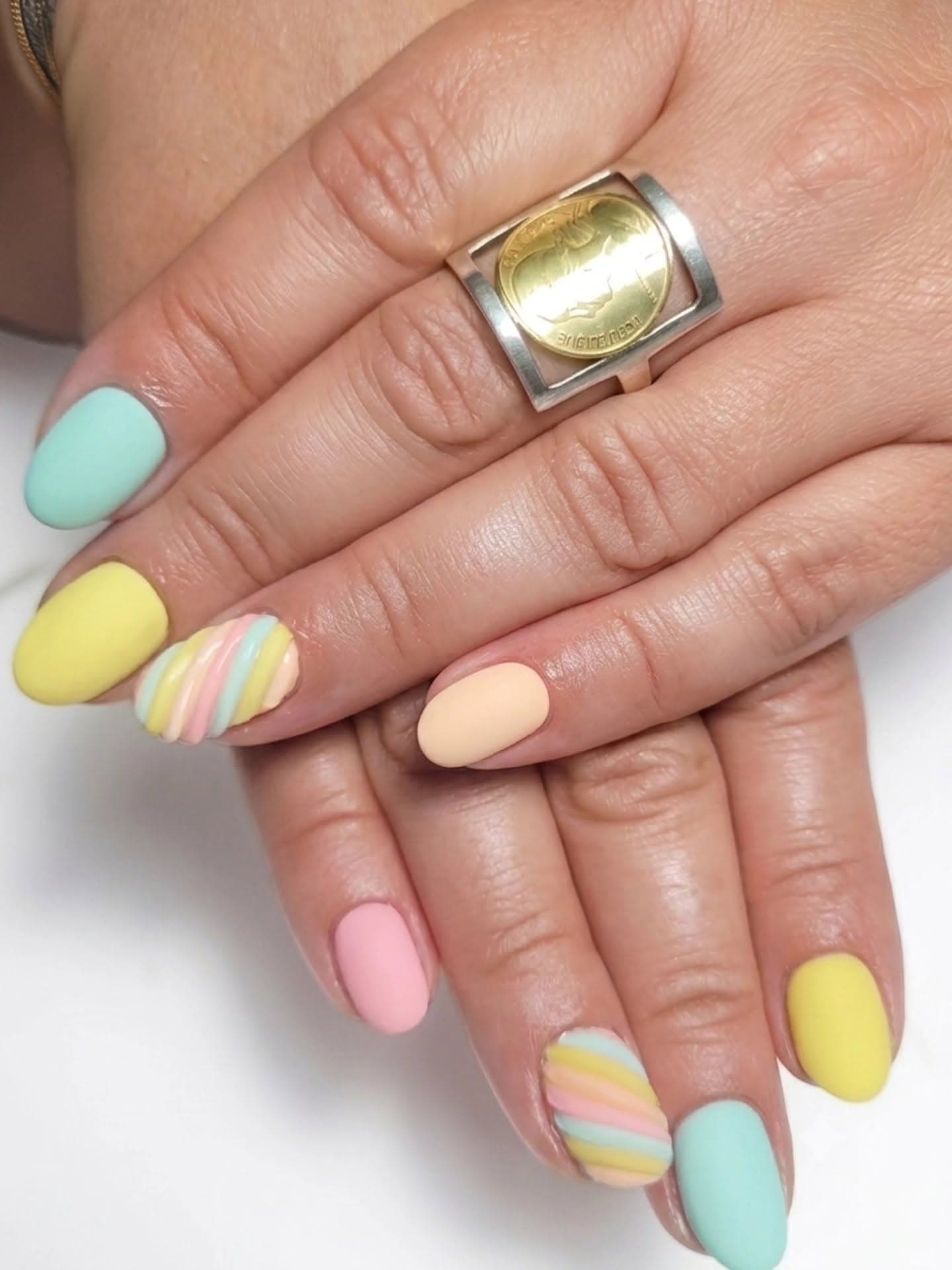 Remplissage gel - Nail art 3D chamallow